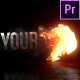 Fire Reveal Title - VideoHive Item for Sale