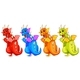 Set of Different Colour Dragons - GraphicRiver Item for Sale