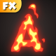 Fire Alphabet - VideoHive Item for Sale