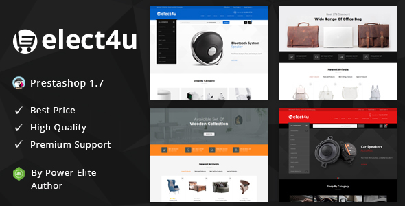 Elect4u - Responsive Prestashop 1.7 Theme