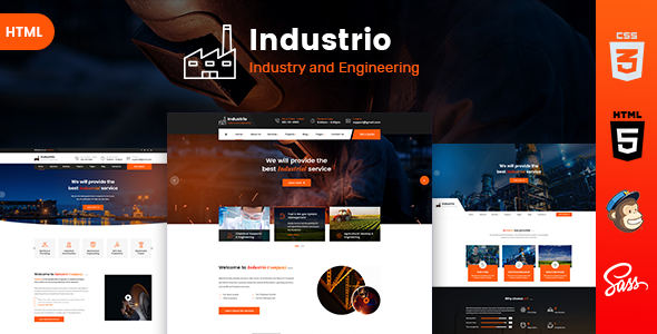 Industrio - Industrial Industry & Factory