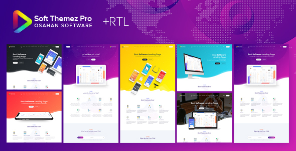 Soft Themez Pro - Software Landing Page Template