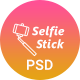 Selfie Stick Photography PSD Template - ThemeForest Item for Sale