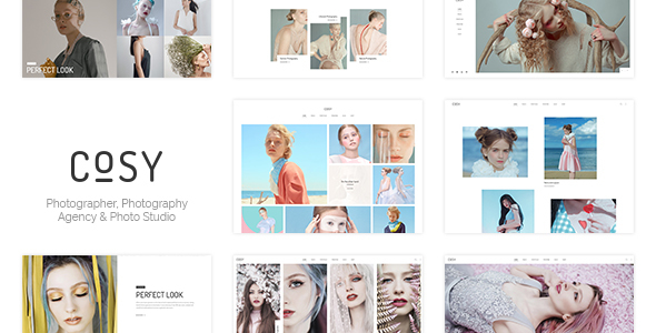 Cosy | Photography PSD Template