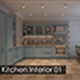 Kitchen Interior 01 - 3DOcean Item for Sale