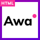 AWA - Portfolio HTML Template - ThemeForest Item for Sale