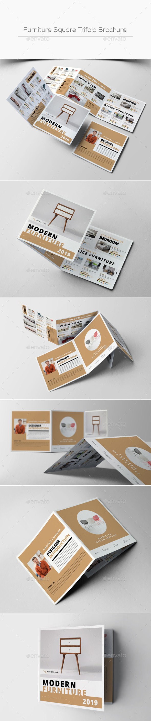 Furniture Brochure Graphics Designs Templates