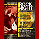 Rock Event Flyer / Poster - GraphicRiver Item for Sale