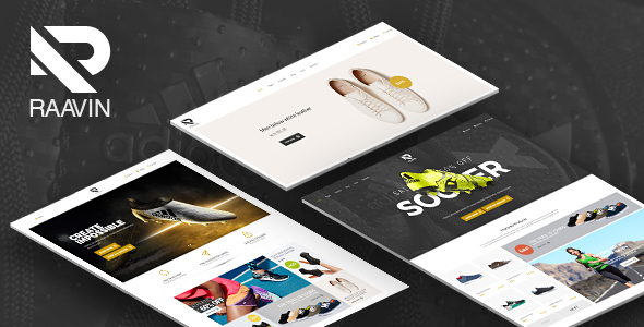 Raavin - Shoe Store HTML Template