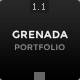 Grenada - Creative Ajax Portfolio Showcase Slider Template - ThemeForest Item for Sale