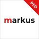 Markus – Creative Portfolio Full Screen PSD Template - ThemeForest Item for Sale