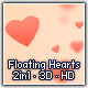 Floating Hearts 3D HD - VideoHive Item for Sale