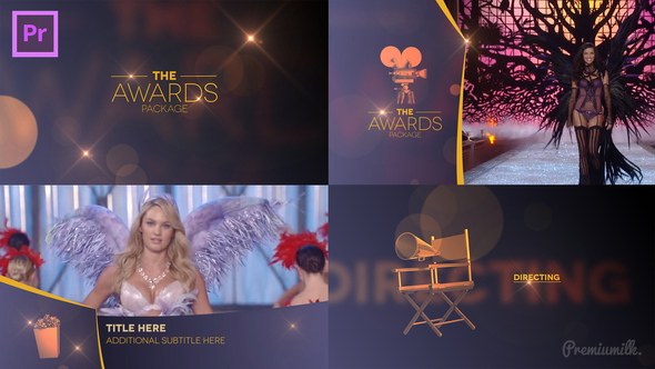 The Awards Package Essential Graphics | Mogrt