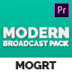 Modern Broadcast Pack - VideoHive Item for Sale