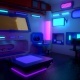 Cyberpunk Room - 3DOcean Item for Sale