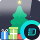 Flat Christmas Greeting // Apple Motion - VideoHive Item for Sale