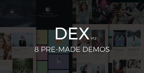 Dex - Modern Blog/Portfolio Blogger Theme