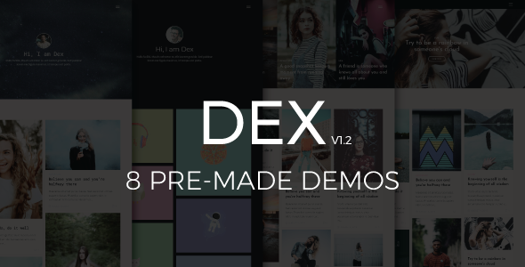 Dex - Modern Blog / Portfolio Blogger Theme