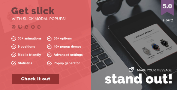 Introducing User-Friendly Slick Modal: Enhance Your Website’s Popups with CSS3 Power