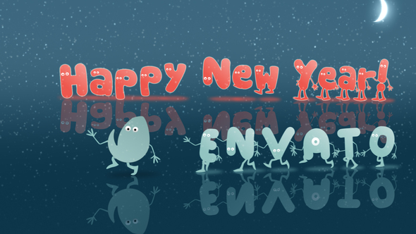 Christmas & New Year Opener Cartoon alt