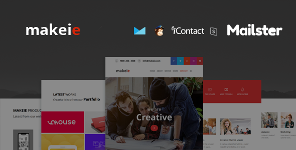 Makeie - 30+ Modules + Online Access + Mailster + MailChimp