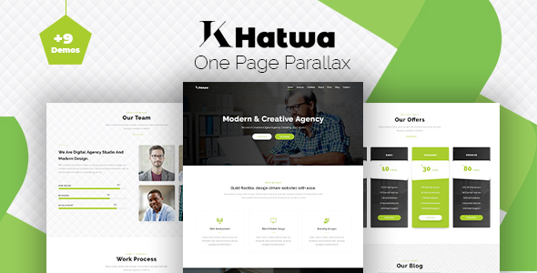 Khatwa - One Page Parallax