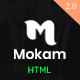 Mokam -Corporate Business and Agency Bootstrap 4 Template - ThemeForest Item for Sale