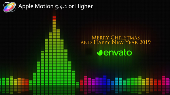 Audio Meter Christmas Wishes - Apple Motion