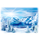Winter Landscape of a Mountain Lake - GraphicRiver Item for Sale