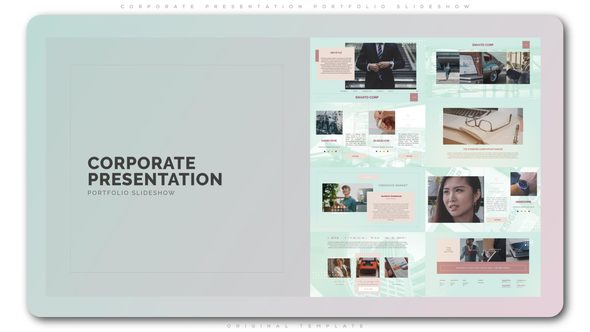 Corporate Presentation Portfolio Slideshow alt