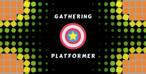 Gathering Platformer - HTML5 Game 10 Levels, PC and Mobile Version! (Construct 2-3)