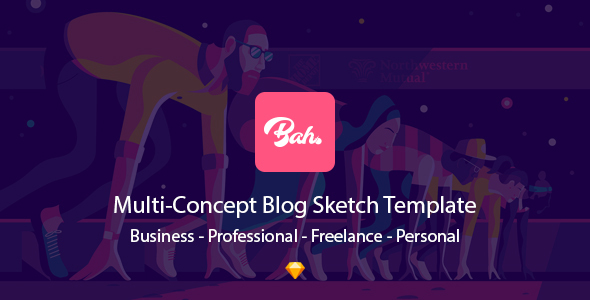 Bahram l Sketch Blog Theme