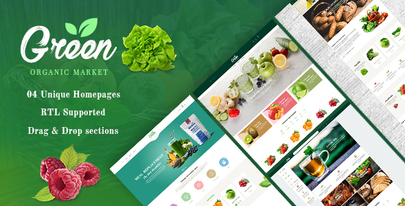 GreenLife - Responsive Shopify Theme, Organic, Fresh Food, Farm Store
