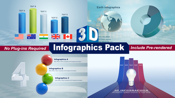 3D Infographics Pack