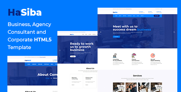 Hasiba - Corporate and Business HTML5 Template