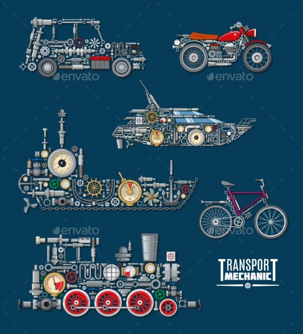 Transport Vehicles Vector Mechanics and Mechanisms