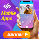 Mobile Phone Apps Banner Ads - GraphicRiver Item for Sale