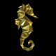 sea horse figure low poly - 3DOcean Item for Sale