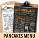 Pancakes Menu Template - GraphicRiver Item for Sale