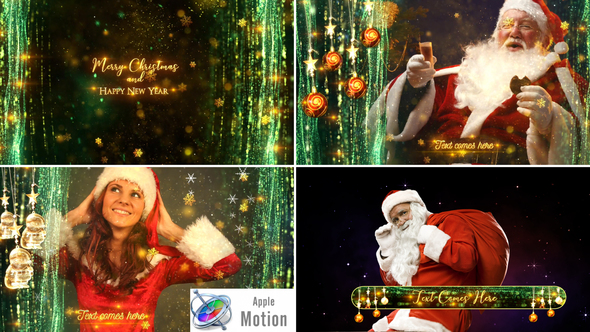 Christmas Broadcast Pack - Apple Motion