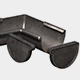 Old Aluminium Gutter System PBR - 3DOcean Item for Sale