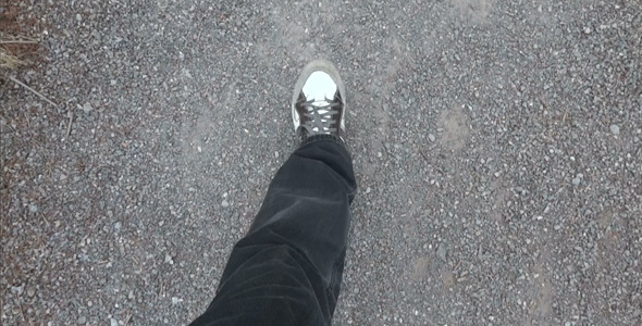 Walking On Gravel