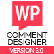 WP Comment Designer- Customize And Design WordPress Comments And Comment Form - CodeCanyon Item for Sale