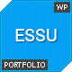 Essu - Minimal Portfolio WordPress Theme - ThemeForest Item for Sale