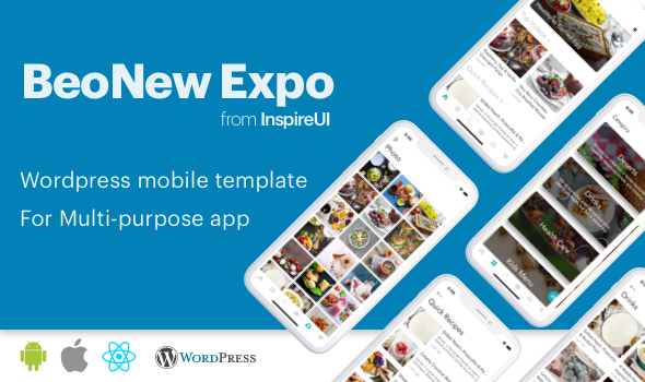 BeoNews Expo - React Native mobile app for Wordpress