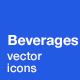 Beverages Icons - GraphicRiver Item for Sale