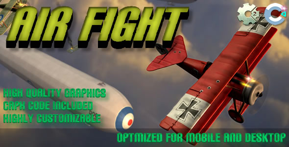 Air Fight - (C2, C3, HTML5) Gra