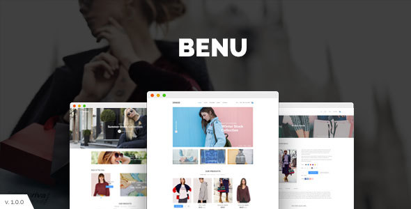 Benu - Modern eCommerce PSD Template