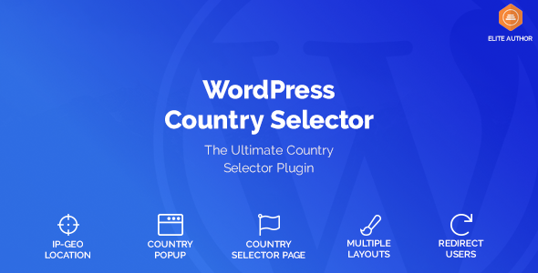 WordPress Country Selector