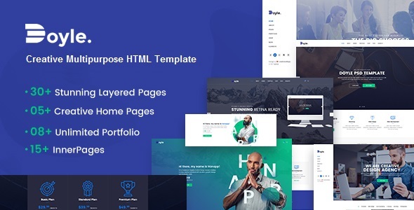 Doyle - Creative Multipurpose HTML Template